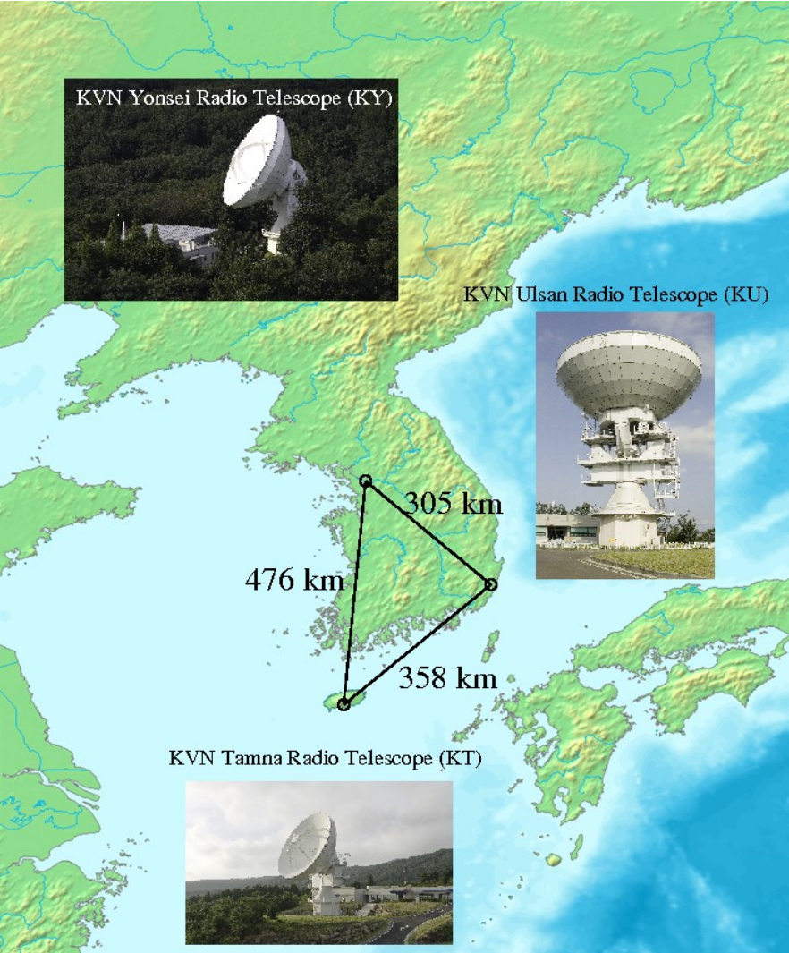한국우주전파관측망 (Korean VLBI Network)