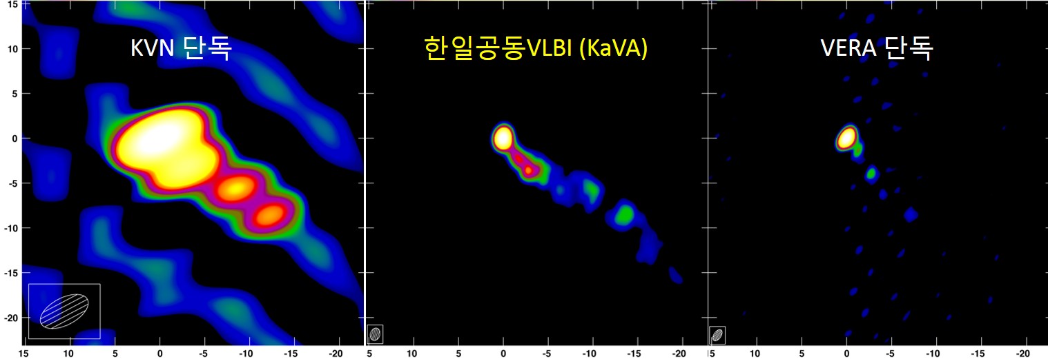 KaVA (The KVN and VERA Array) 한일공동VLBI관측망