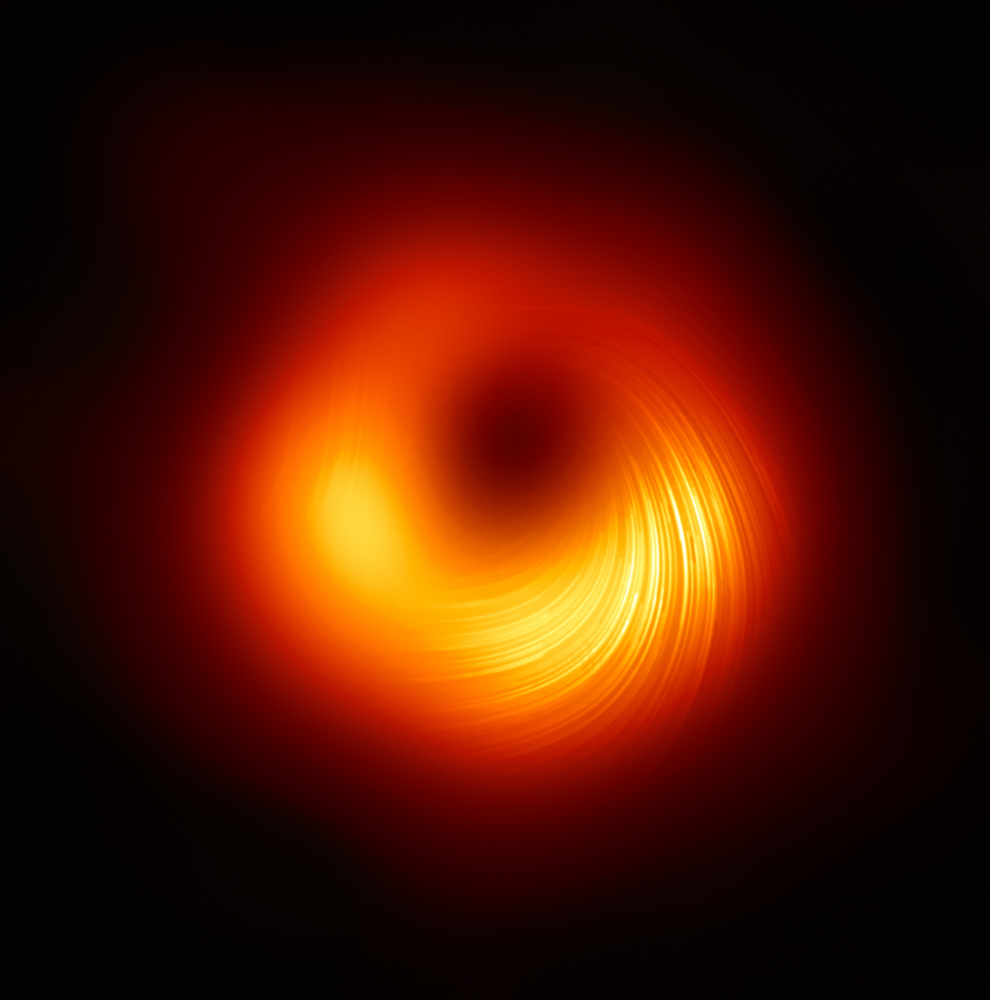 초대질량블랙홀의 편광 영상